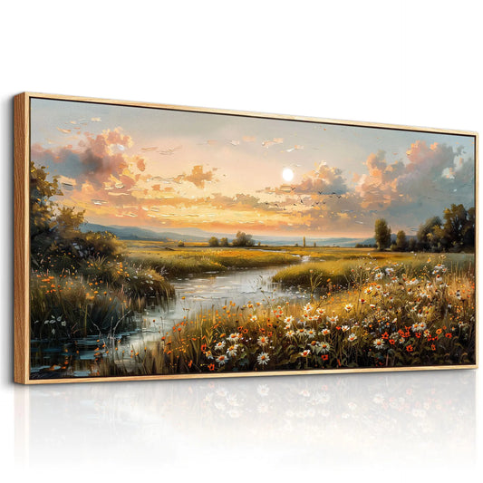 FUHAIHUA Large wood framed decor